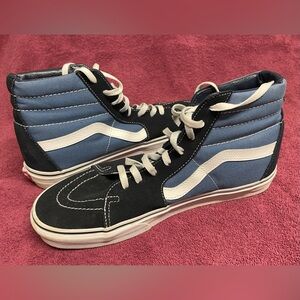 Vans Navy and Mid Blue Size 10.5 Men